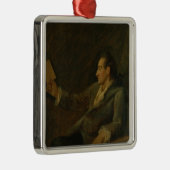 Johann Wolfgang von Goethe, 1775 Silbernes Ornament (Rechts)