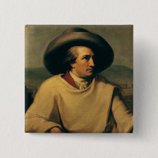 Johann Wolfgang von Goethe Button (Vorderseite)