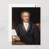 Johann Wolfgang von Goethe im 70. Lebensjahr, Gema Postkarte (Vorne/Hinten)
