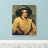 Johann Wolfgang von Goethe Leinwanddruck (Insitu (Holzboden))