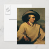 Johann Wolfgang von Goethe Postkarte (Vorne/Hinten)
