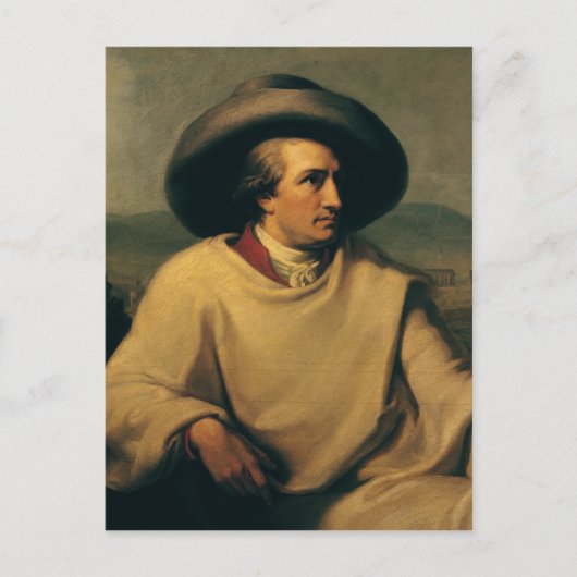 Johann Wolfgang von Goethe Postkarte (Vorderseite)