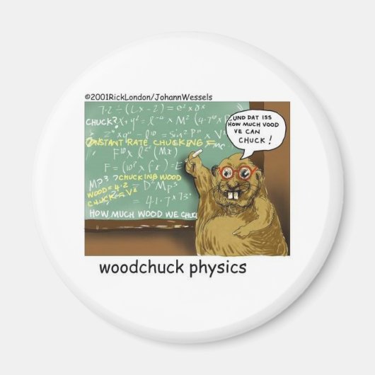 johann_woodchuck magnet (Vorne)