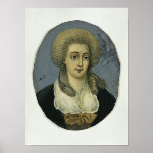 Johanna Elisabeth Mencken Poster (Vorne)