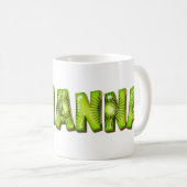 Johanna Name Kiwi Style Tasse Teetasse Kaffeetasse (VorderseiteRechts)