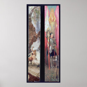 Johanna von Arc, 1890er Poster