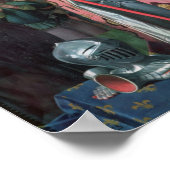 Johanna von Arc bei der Krönung von König Charles Poster (Ecke)