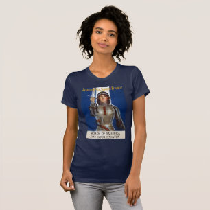 Johanna von Orléans: Kriegerin, Ritterin, Heldin T-Shirt