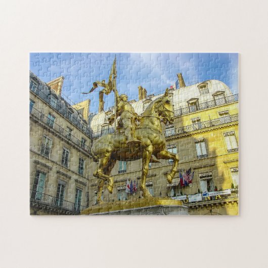 Johanna von Orléans Paris. Puzzle (Horizontal)