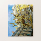 Johanna von Orléans Paris. Puzzle (Vertikal)
