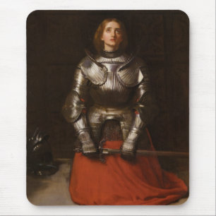 Johanna von Orléans (von John Everett Millais) Mousepad