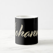 Johanna white gold Handwriting Tasse Kaffeetasse (Mittel)