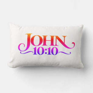 Johannes 10:10 lendenkissen