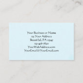 Johannes 14:27 Jesus Worte: "Friede, den ich mit d Visitenkarte (Rückseite)