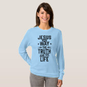 Johannes 14:6 T-Shirt (Vorne ganz)