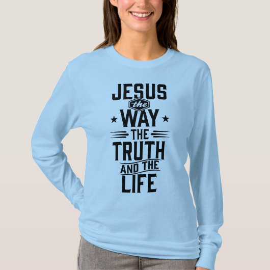 Johannes 14:6 T-Shirt (Vorderseite)