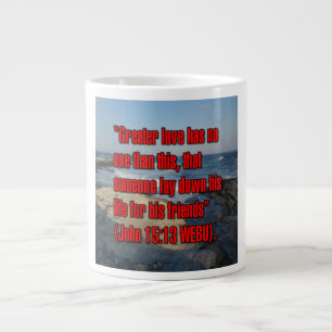 Johannes 15:13 WEBU Tasse