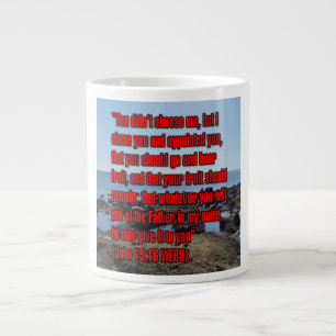 Johannes 15:16 WEBU Tasse