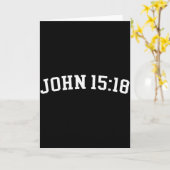 Johannes 15_18  karte (Gelbe Blume)