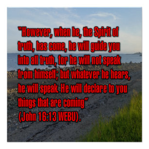 Johannes 16:13 WEBU Poster