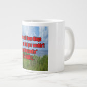 Johannes 16:1 WEBU Mug Jumbo-Tasse (Vorderseite Rechts)