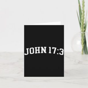 Johannes 17 3 karte