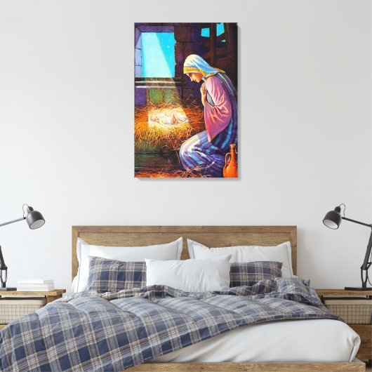 Johannes 1:14 Jesus kommt in unsere Leinwand (Insitu (Schlafzimmer))
