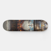 Johannes 3:16-17 skateboard (Horizontal)