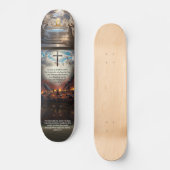 Johannes 3:16-17 skateboard (Vorderseite)