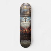 Johannes 3:16-17 skateboard (Vorderseite)