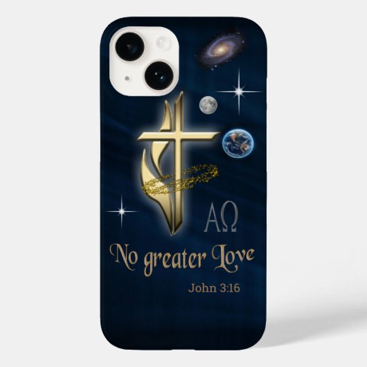 Johannes 3:16 Case-Mate iPhone hülle (Rückseite)