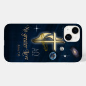 Johannes 3:16 Case-Mate iPhone hülle (Rückseite (Horizontal))