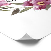 Johannes 3:16 Denn Gott liebte die Welt, Schrift Poster (Ecke)