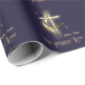 Johannes 3:16 geschenkpapier (Rolleneckpunkt)
