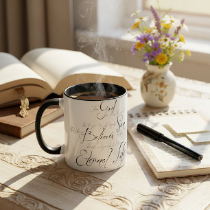 Johannes 3:16 Schrift Tasse