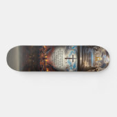 Johannes 3:16 skateboard (Horizontal)