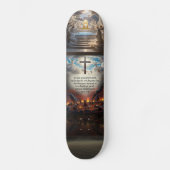 Johannes 3:16 skateboard (Vorderseite)