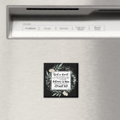 Johannes 3:16 So liebte Gott das World Bible Verse Magnet (In Situ (Geschirrspüler))