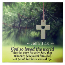 Johannes 3:16 So liebte Gott die Welt, die er sein