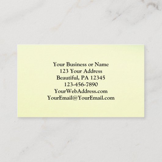 Johannes 3:16 So liebte Gott die Welt, die er sein Visitenkarte (Rückseite)