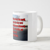 Johannes 3:16 WEBU Tasse (Vorderseite Rechts)