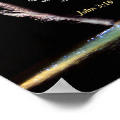 Johannes 3:19 poster (Ecke)