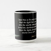 Johannes 3:19 tasse (Zentrum)