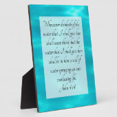 Johannes 4:14  fotoplatte (Seite)