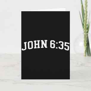 Johannes 6 35  karte