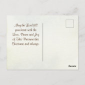 Johannes 8:12 Jesus sagte: Ich bin das Licht der W Postkarte (Rückseite)