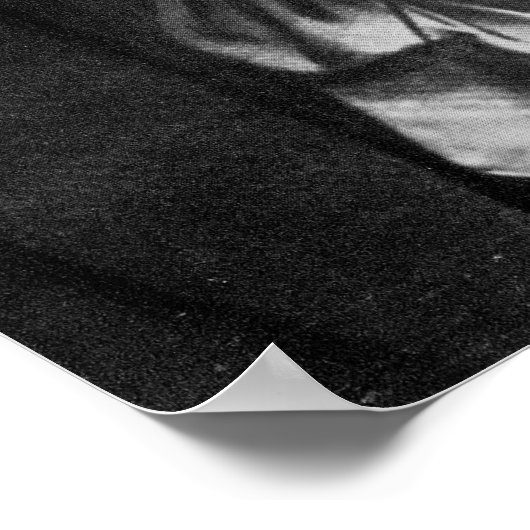 Johannes Brahms, 1879 Poster (Ecke)