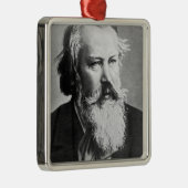 Johannes Brahms, 1879 Silbernes Ornament (Rechts)