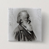 Johannes Brahms Button (Vorderseite)
