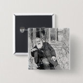 Johannes Brahms, c.1897 Button (Vorne & Hinten)